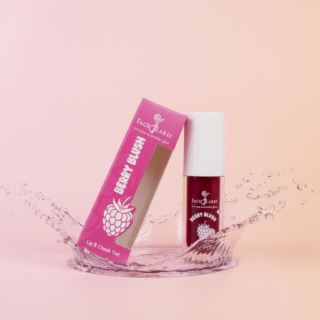 Berry Blush with water splash